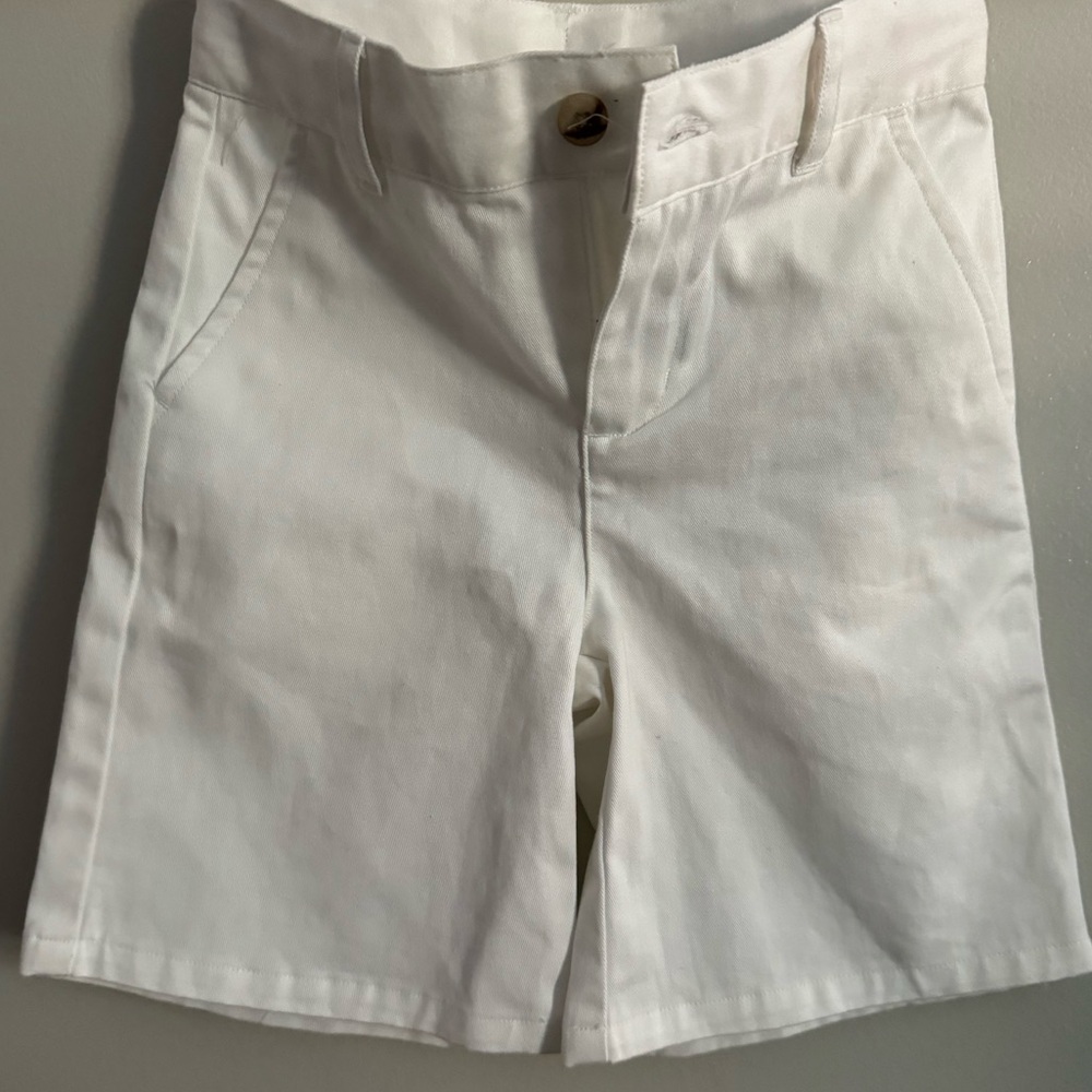 Janie & Jack Toddler shorts white size 3